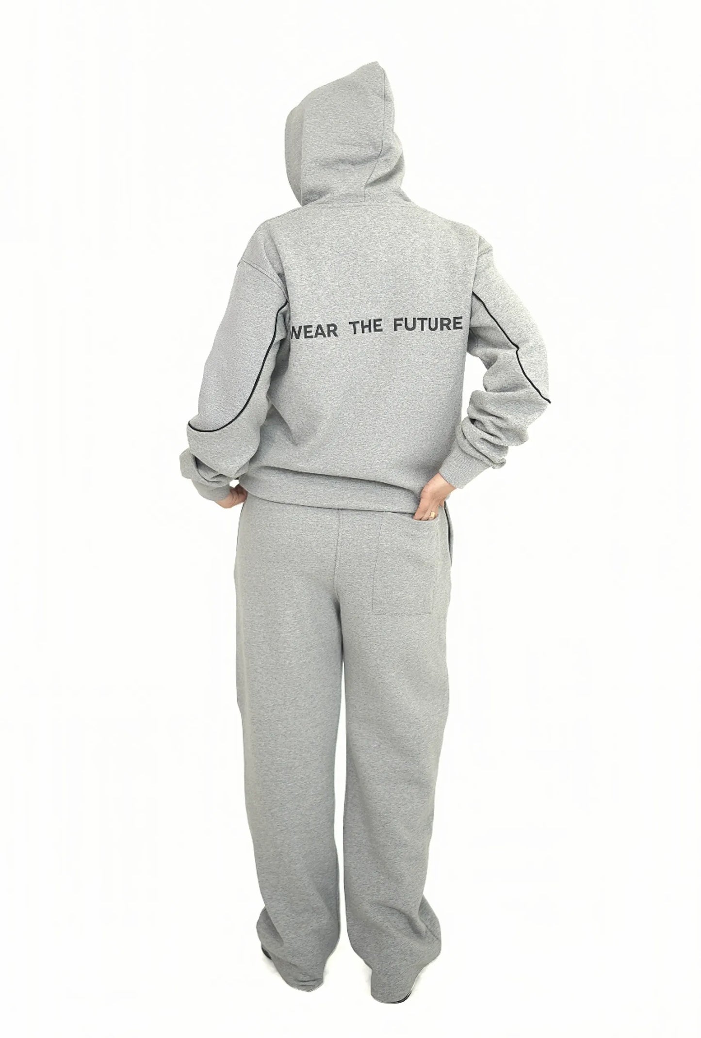 Gray Baggy Sweatpants