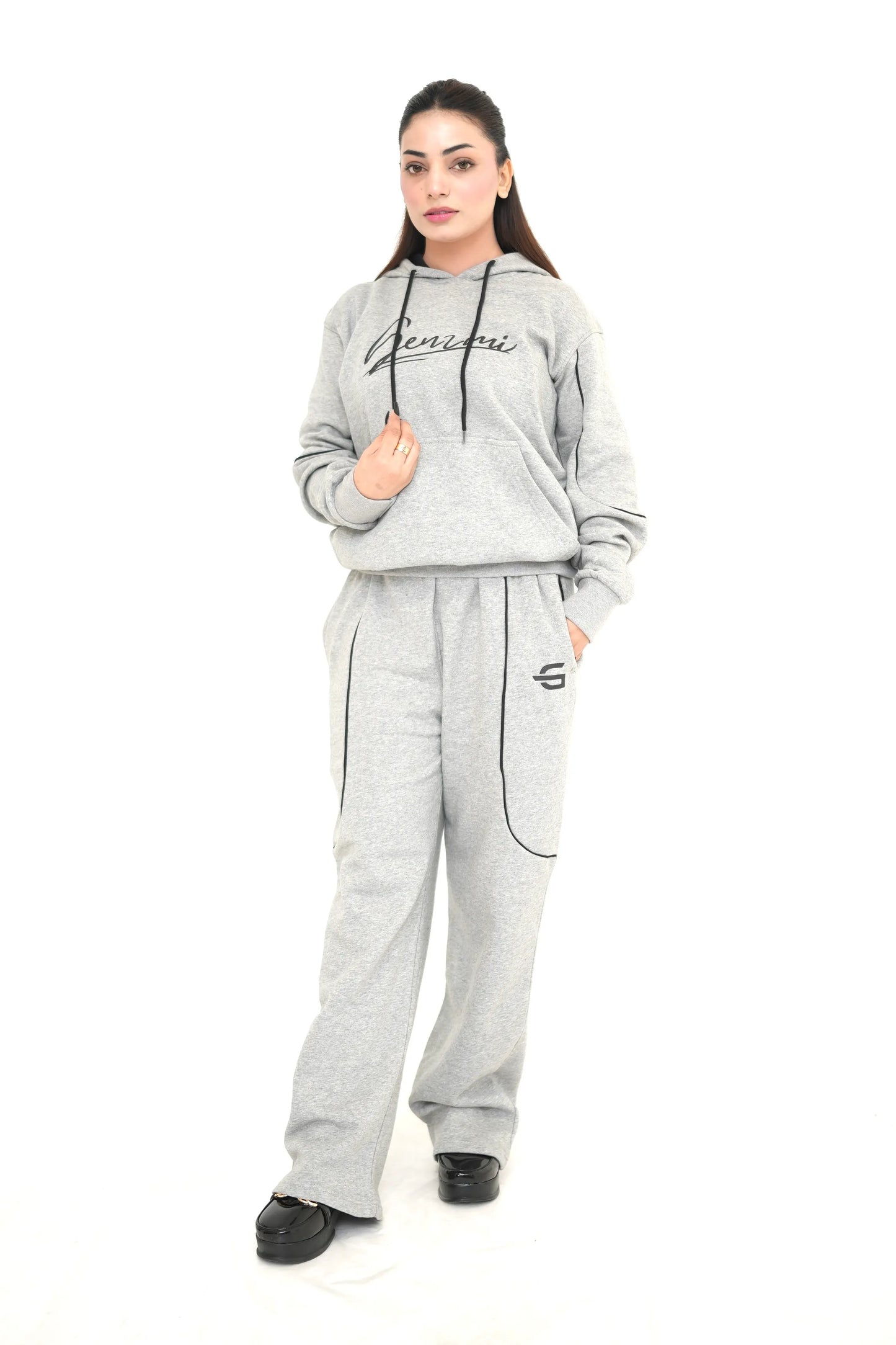 Gray Baggy Sweatpants