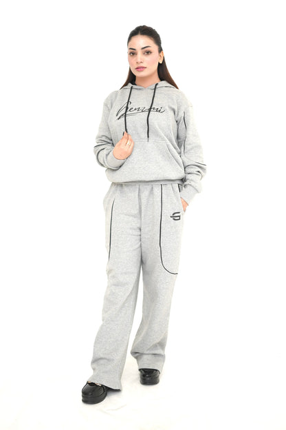 Gray Baggy Sweatpants