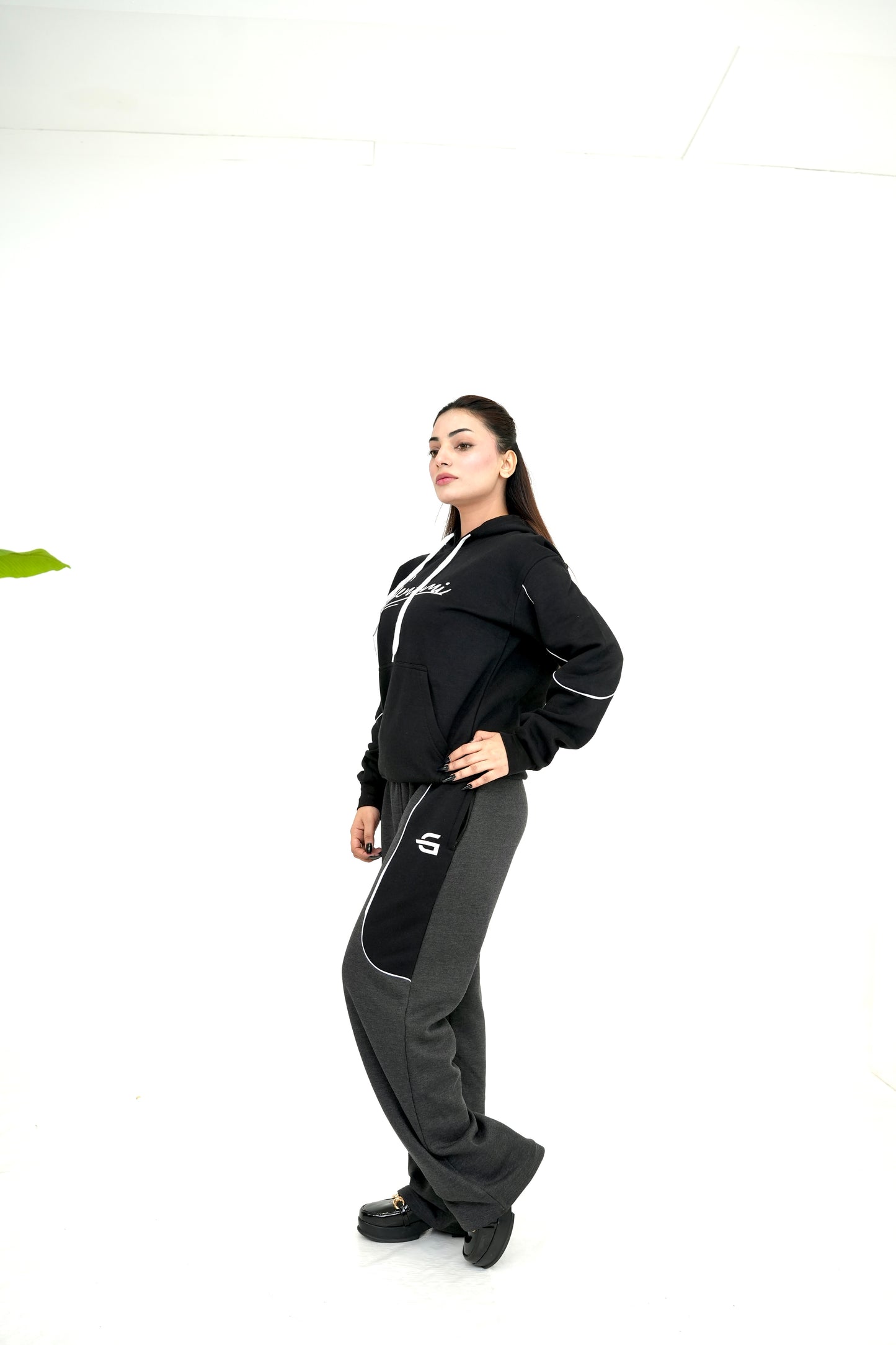 Black Baggy Sweatpants