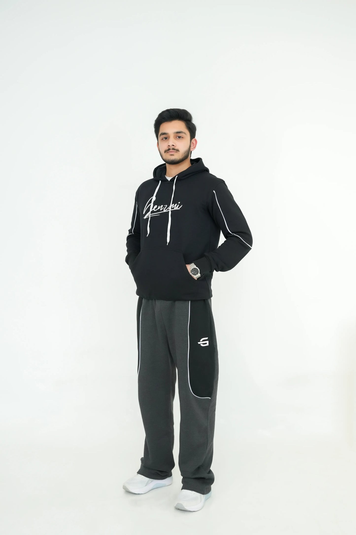 Black Baggy Sweatpants