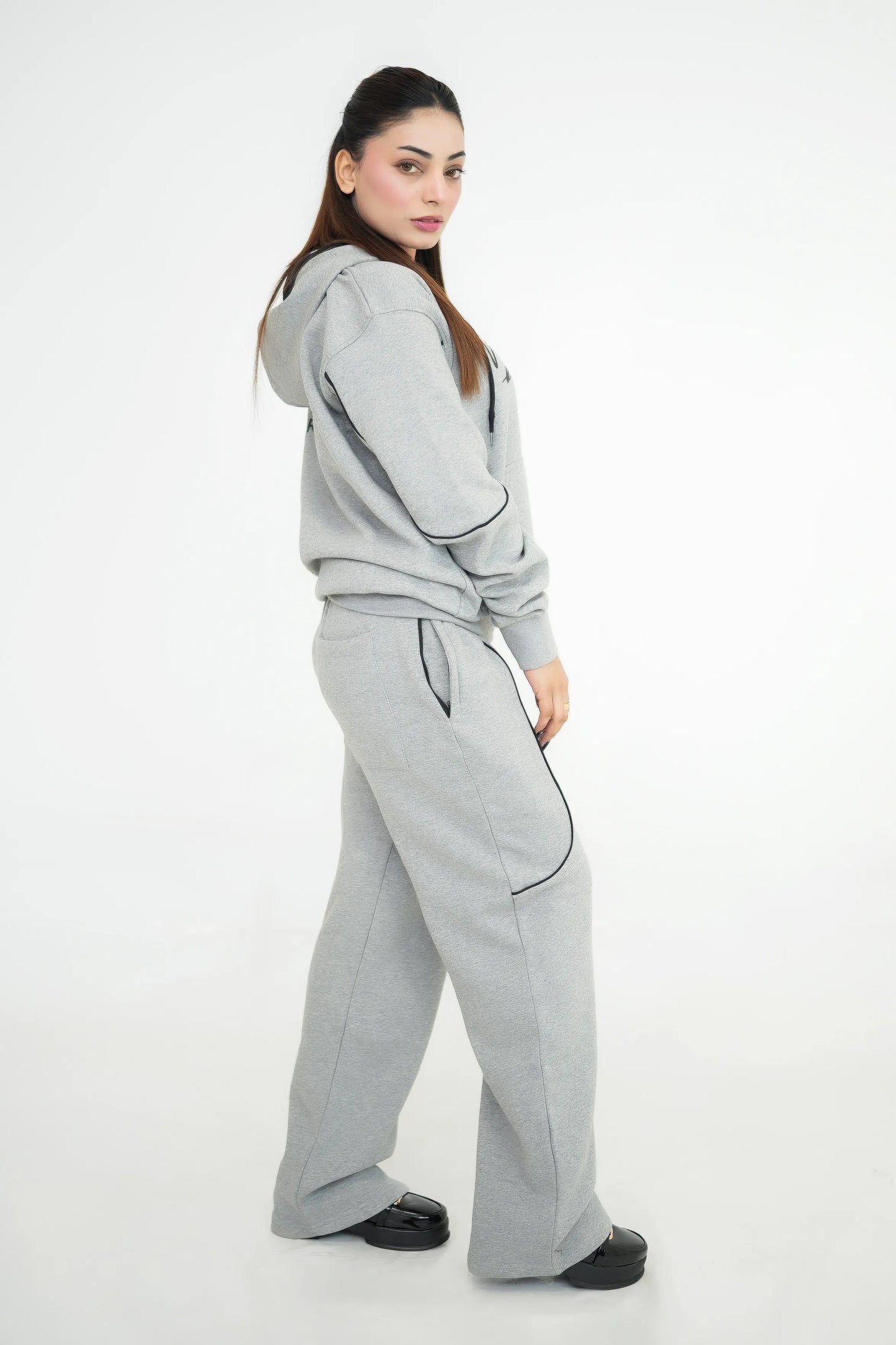 Gray Baggy Sweatpants