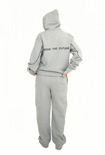 Gray Baggy Sweatpants