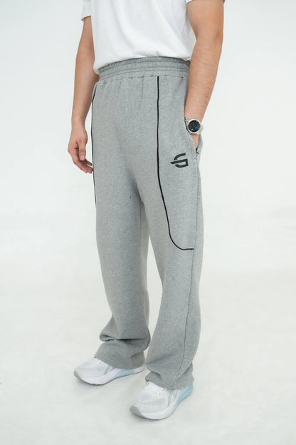 Gray Baggy Sweatpants