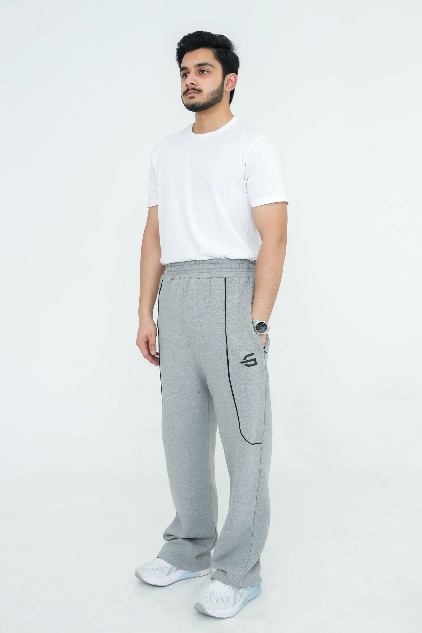 Gray Baggy Sweatpants